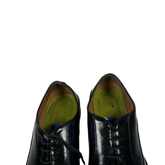 OLIVER SWEENEY Black Blue Sissa Oxford Shoe Men’s Size UK 9 US 10 Made‎ in ITALY - Picture 6 of 16